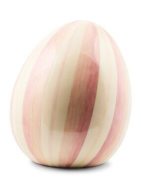 MacKenzie-Childs Easter Collection in Rosy MEDIUM Egg #35514-2537 NW